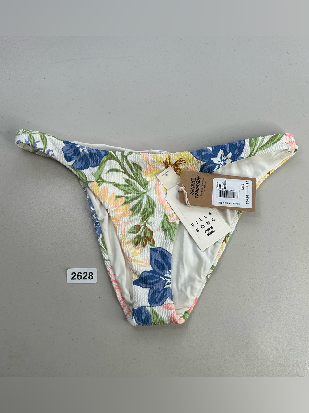 Billabong Bikini Bottom Large Floral UR A  Dream Hike Biarritz Coverage